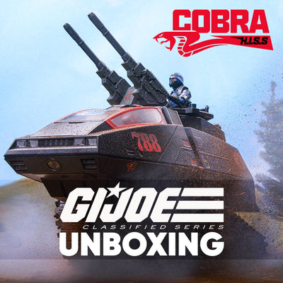 G.I. Joe Classified Series Cobra H.I.S.S. HasLab Unboxing