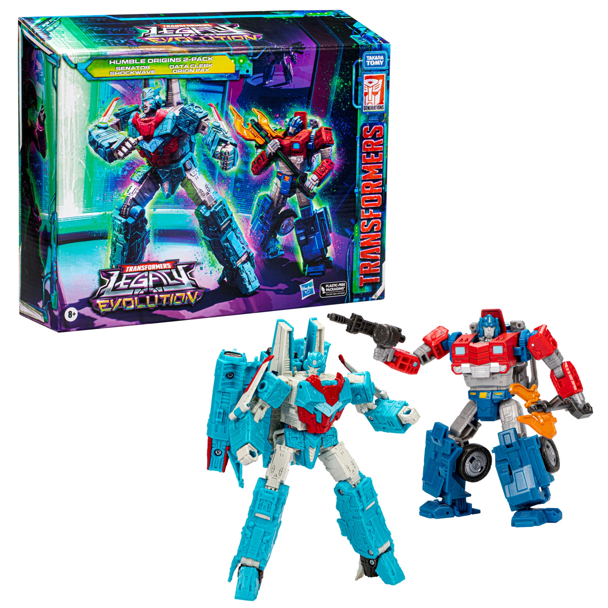 Transformers Legacy Evolution Humble Origins 2-Pack - Presale