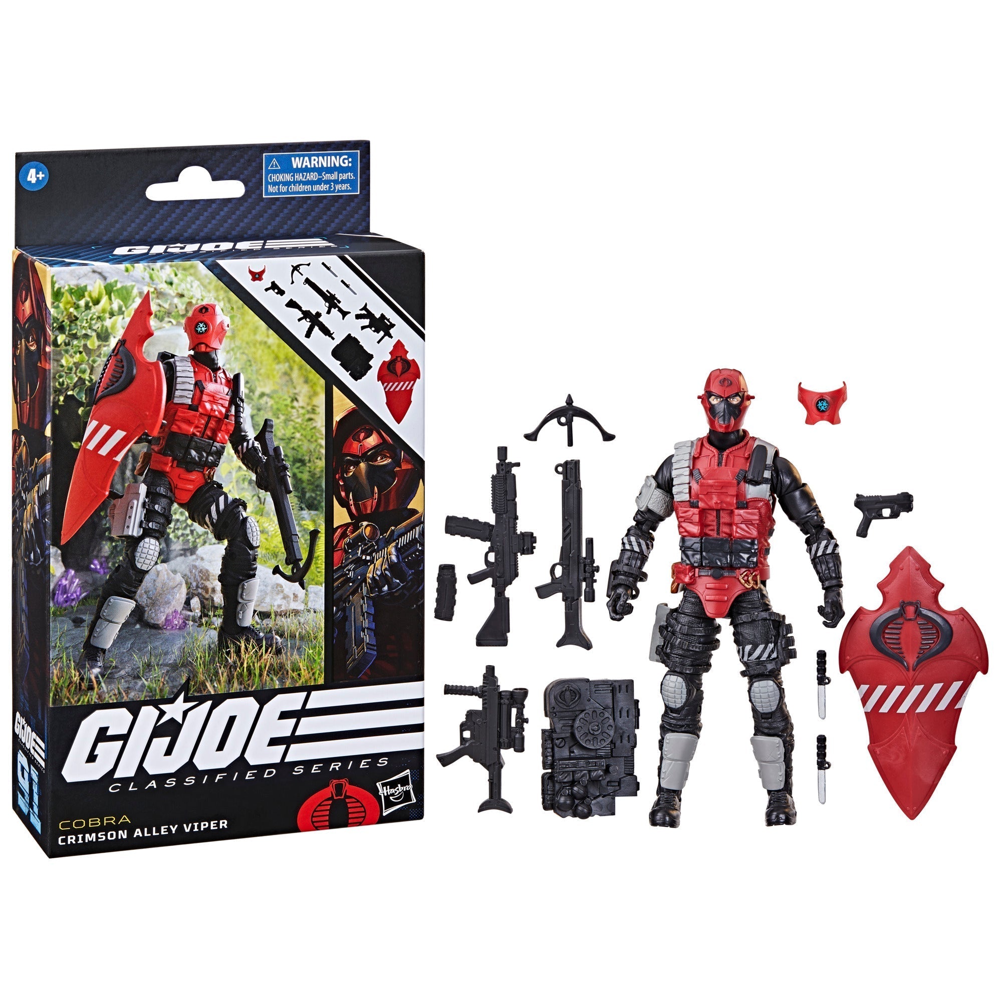 G.I. Joe Classified Series Crimson Alley Viper Figure, 91 - Presale