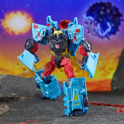 Transformers Legacy United Deluxe Class Cybertron Universe Hot Shot 
