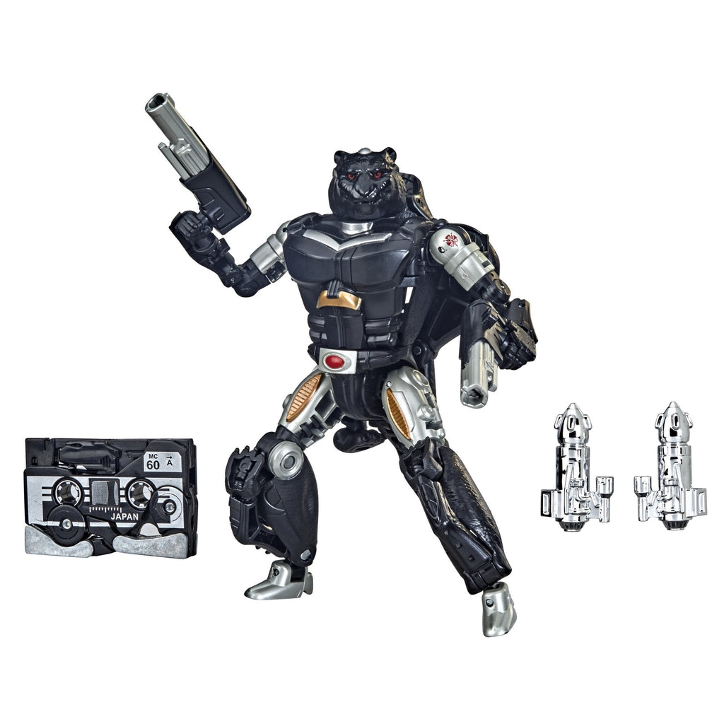 Agente encubierto Ravage y Ravage Micromaster Decepticons para siempre de Transformers Generations War for Cybertron Deluxe