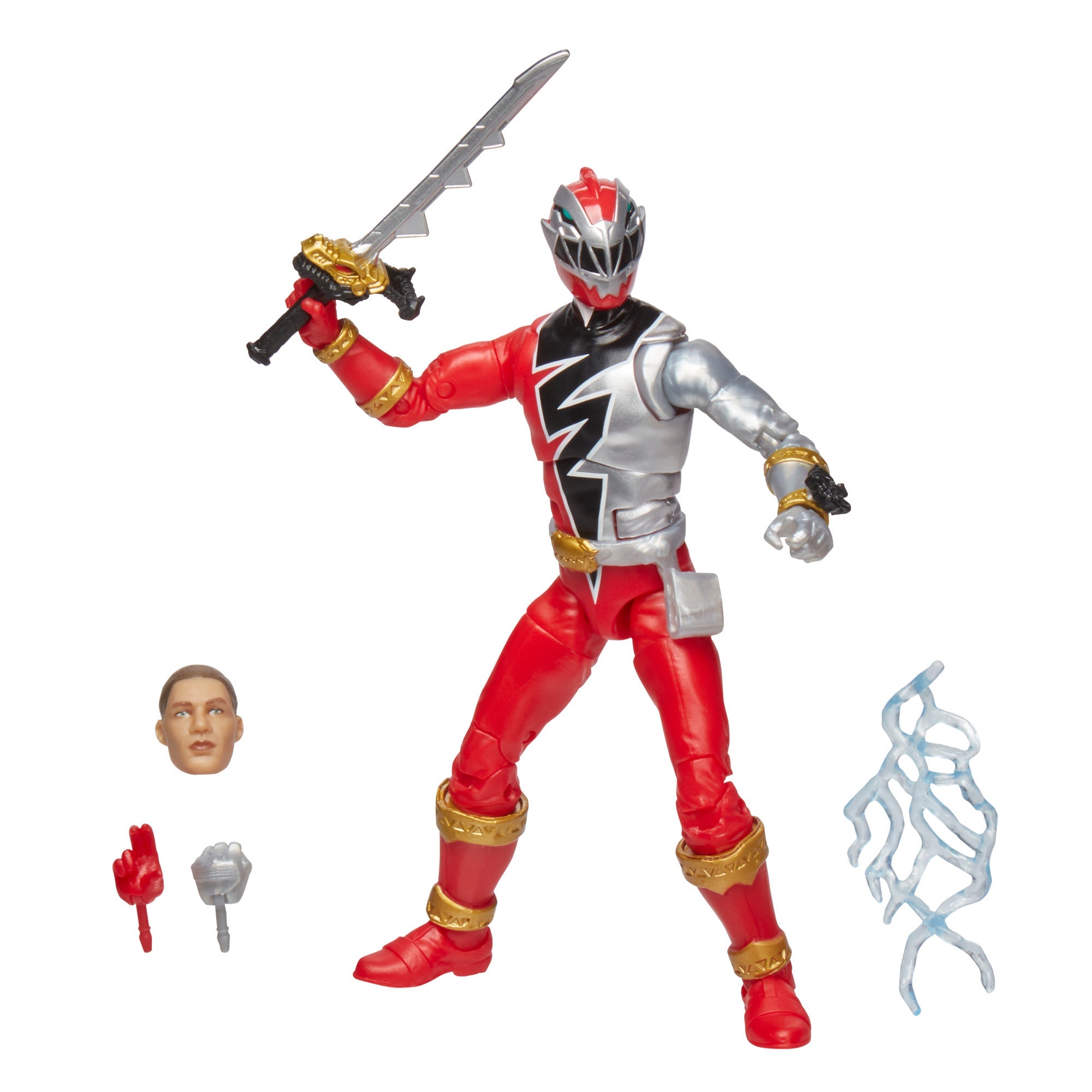 Red ranger hotsell lightning collection
