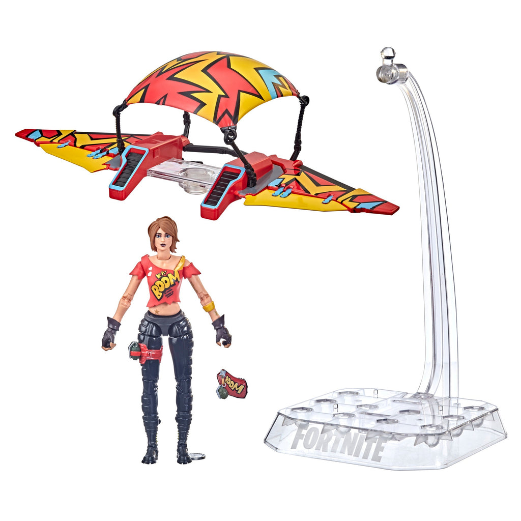 Hasbro Fortnite Victory Royale Series TNTina with glider