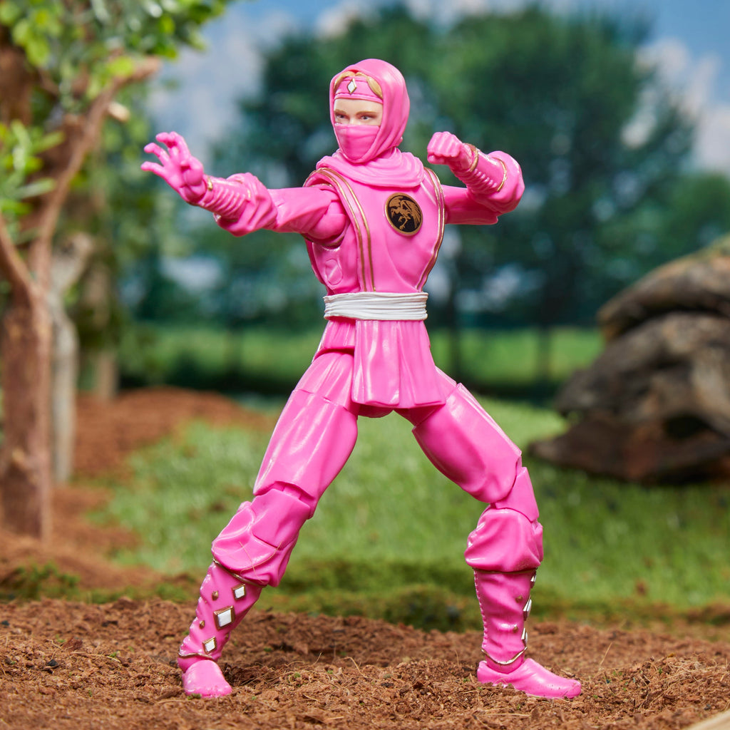 Power Ranger, Lightning Collection, action figure del Ranger Rosa Ninja ispirata a 