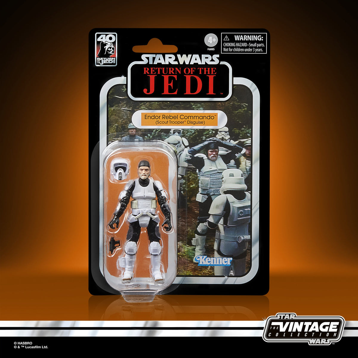 Hasbro Figurine Star Wars The Black Series Rebel Trooper (endor