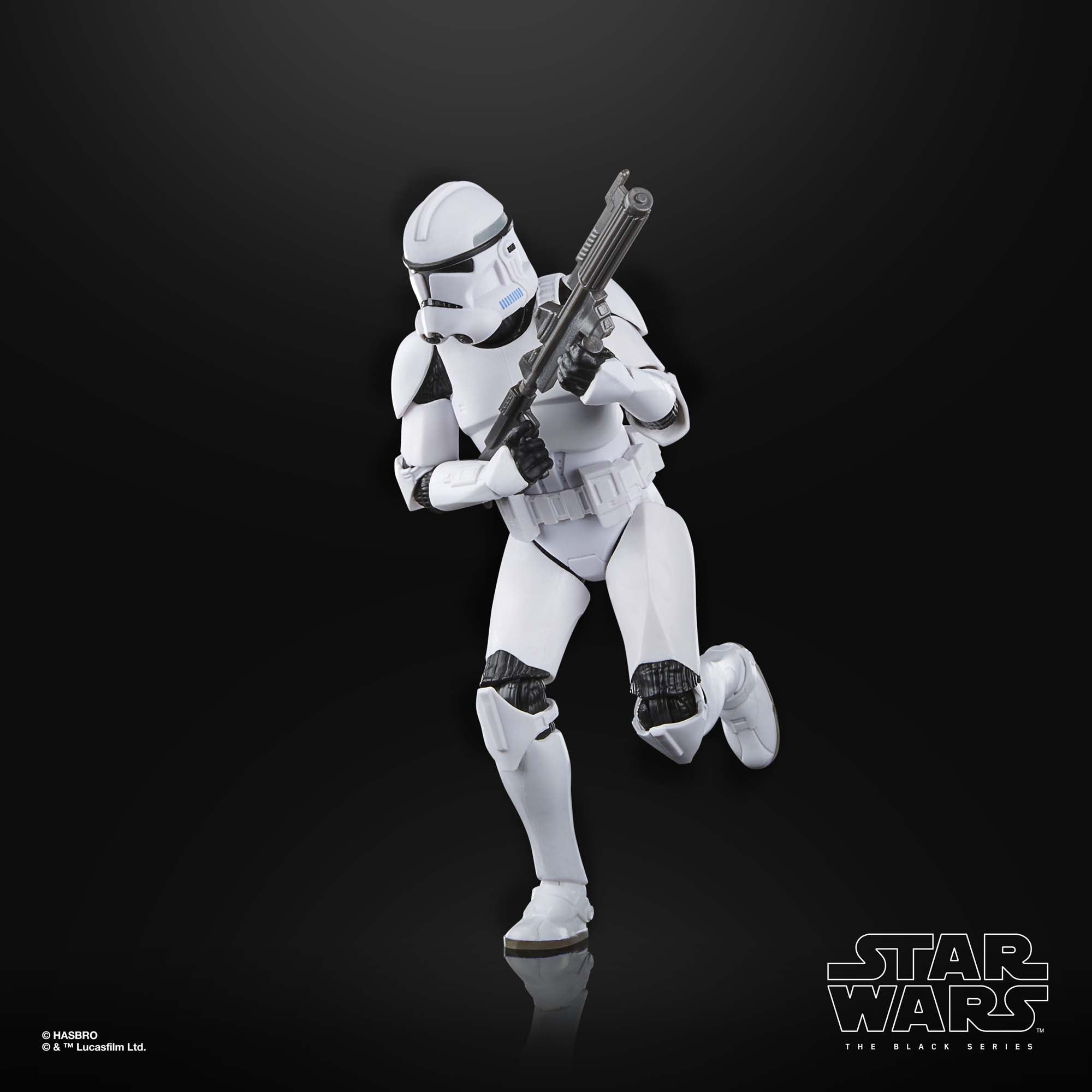 Clone trooper action figure black hot sale series