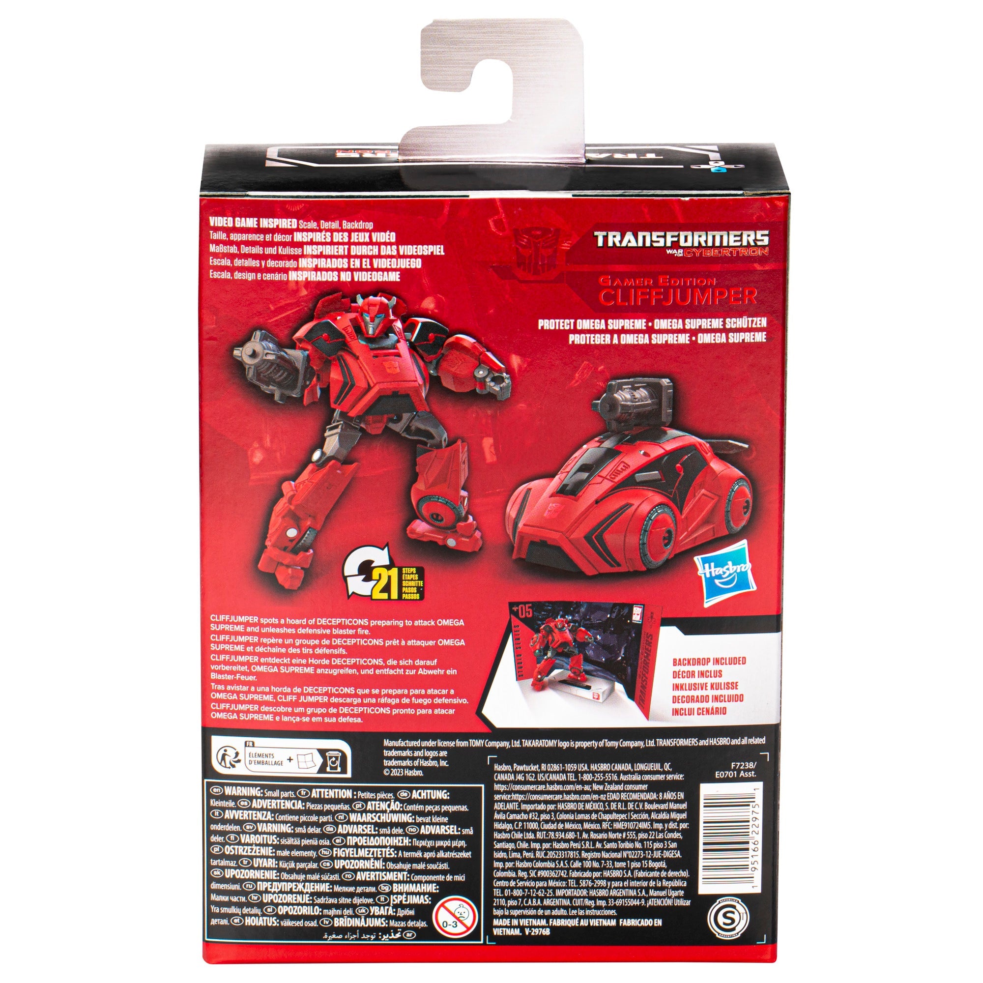 Transformers Studio Series Deluxe Transformers: War for Cybertron 05 Gamer  Edition Cliffjumper - Presale