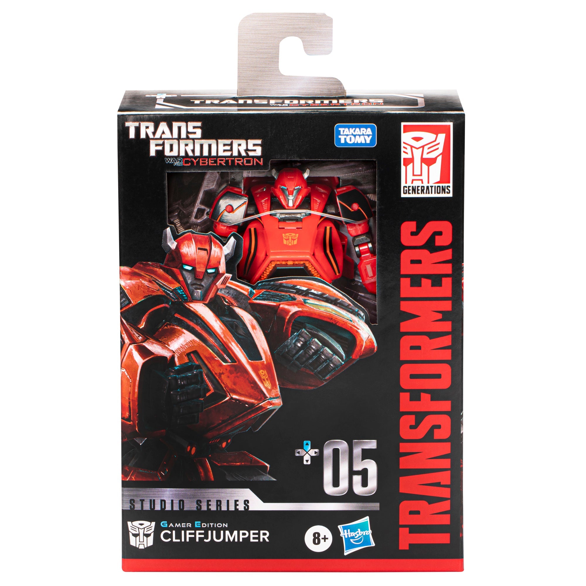 Transformers Studio Series Deluxe Transformers: War for Cybertron 05 Gamer  Edition Cliffjumper - Presale