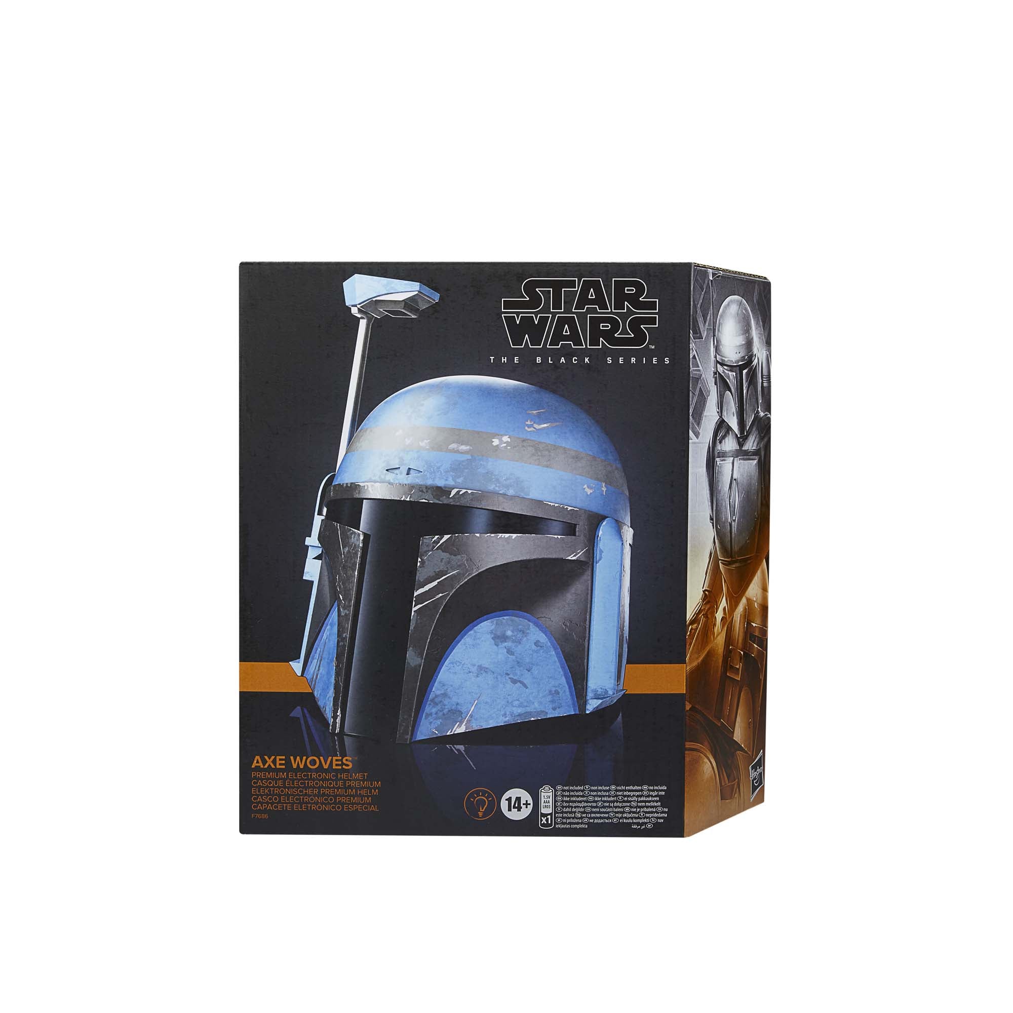 Boba fett black hotsell series helmet white