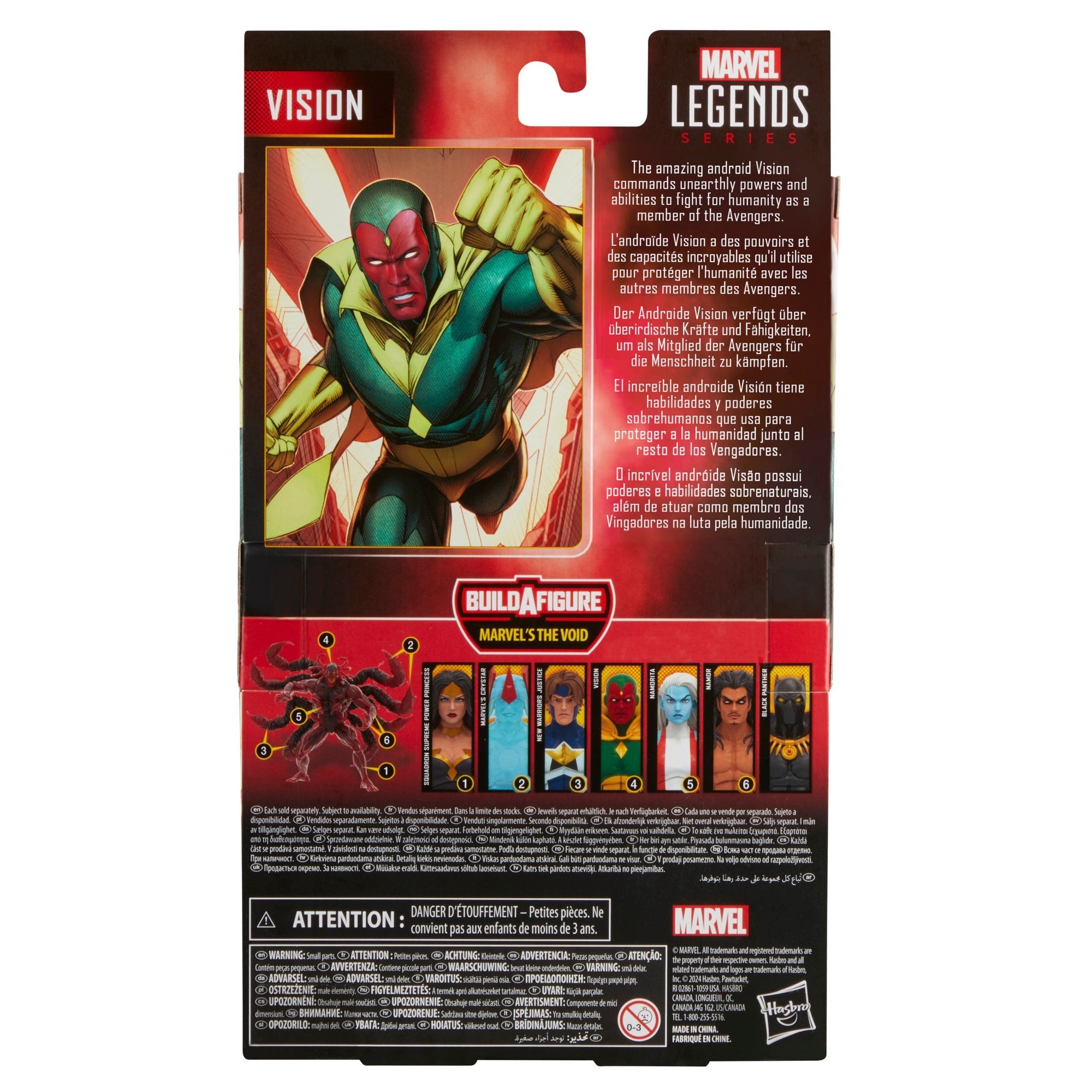 Vision marvel action sales figure