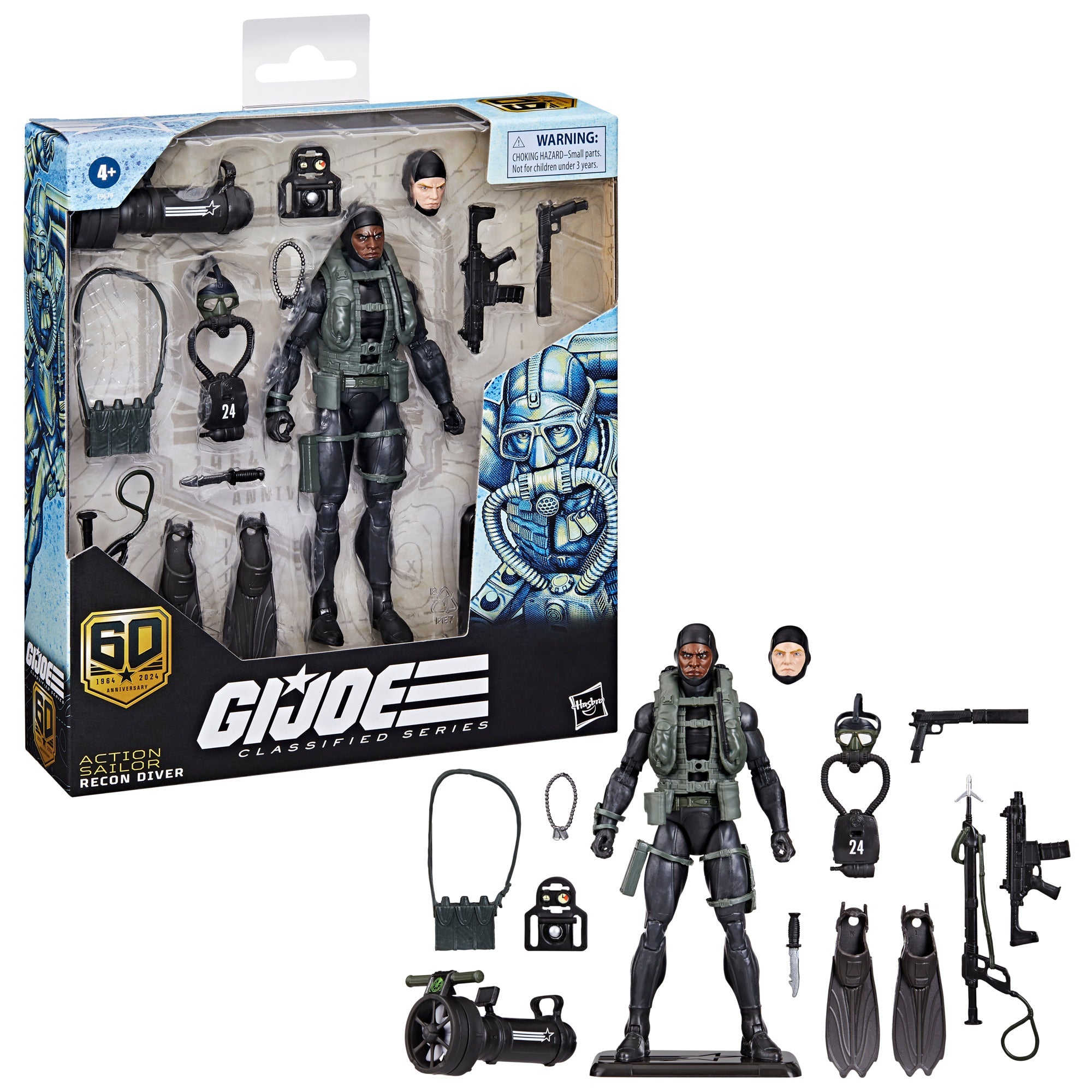 G.I. Joe Classified Series 60th Anniversary Action Sailor Recon Diver Presale