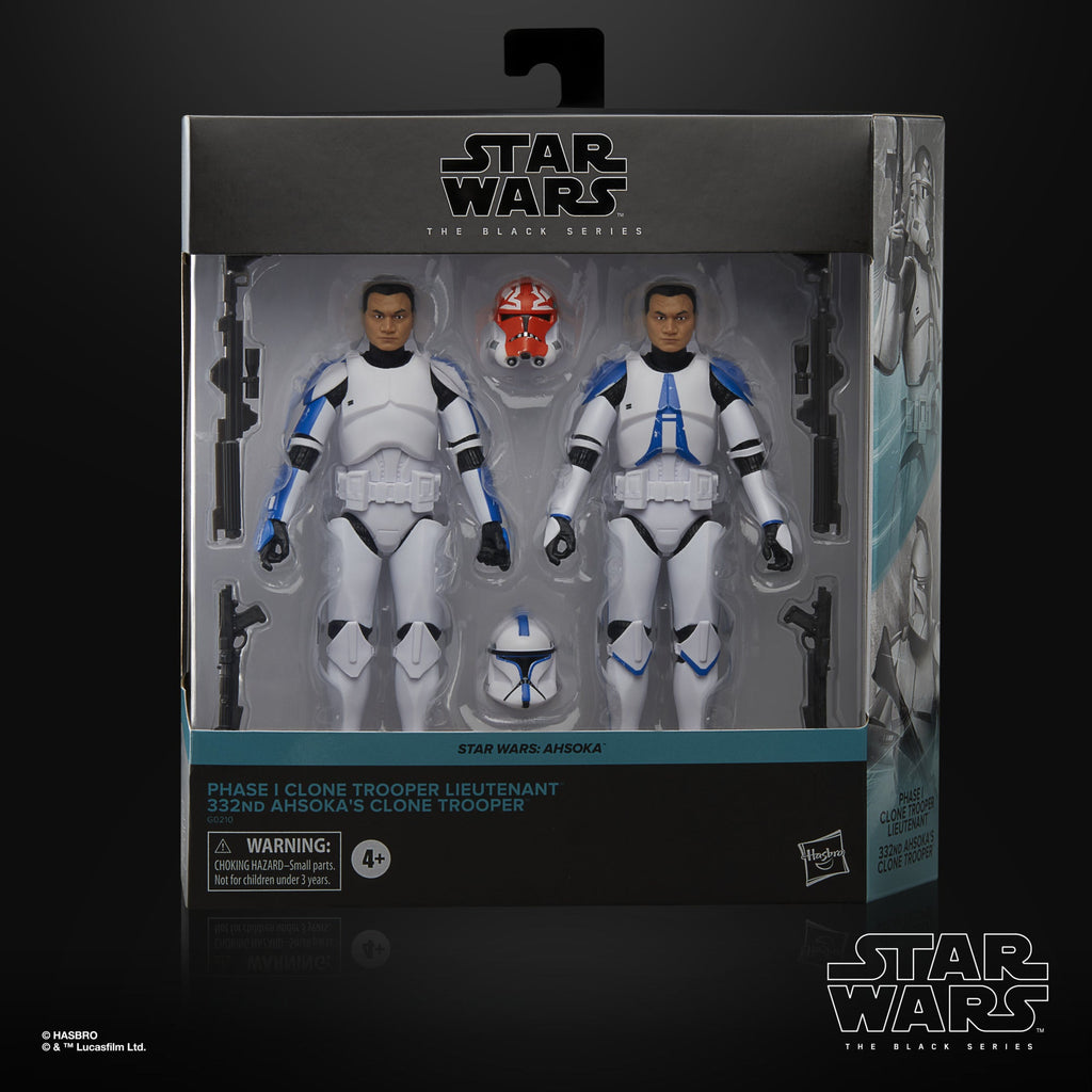 Star Wars The Black Series Clone Trooper Lieutenant et 332nd Ahsoka’s Clone Trooper